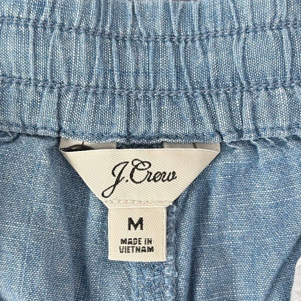 J.Crew Point Sur Seaside Drawstring Chambray Cott… - image 4